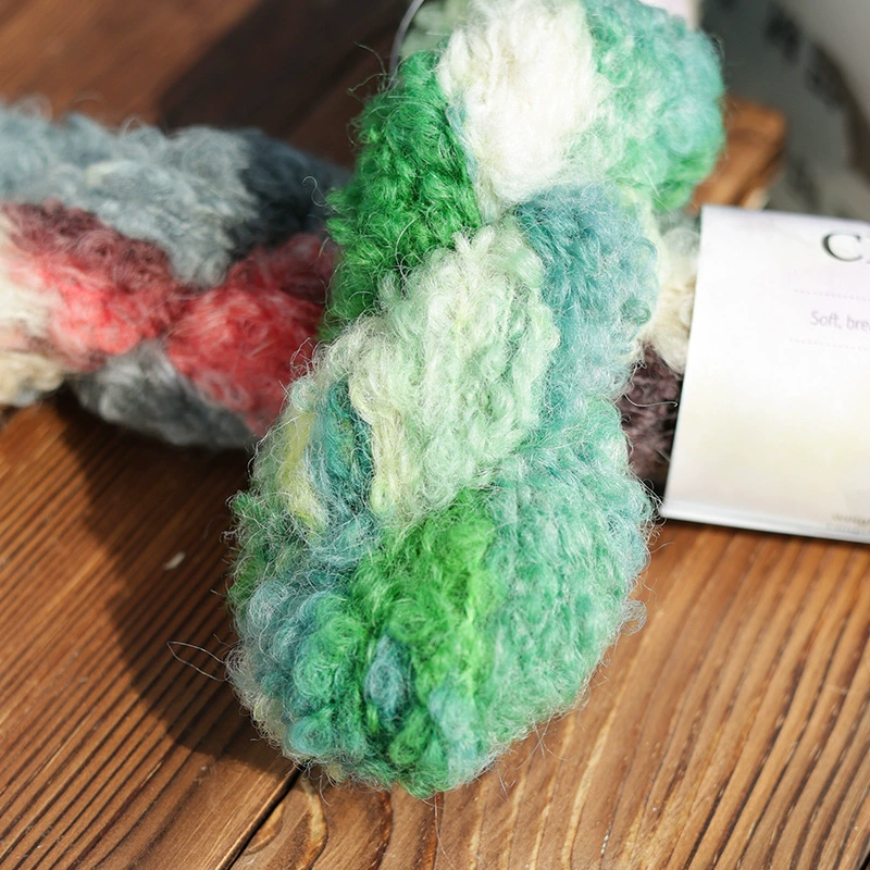 Пряжа шерстяной клубок handmade, вязанный свитер, куртка, шапка, шарф, оптом
