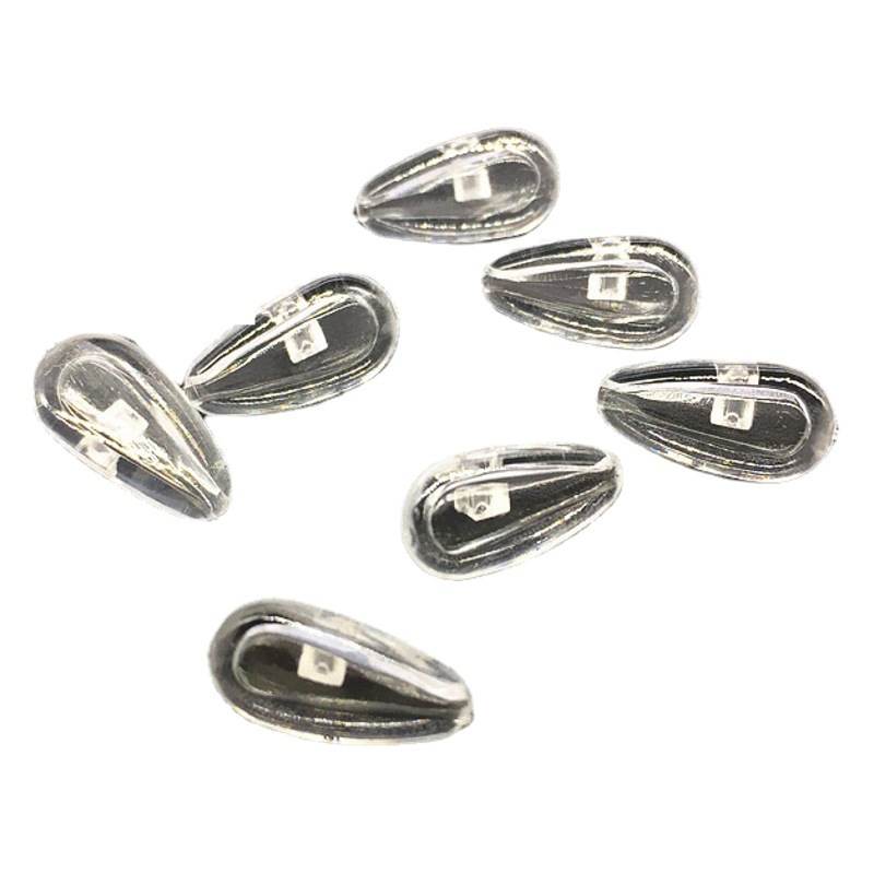 Imported Silicone Airbag Nose Pad Leaf Air Pad Nose Pad Glasses Accessories Non-Slip Pad High Nose Pad Air Bag Leaf