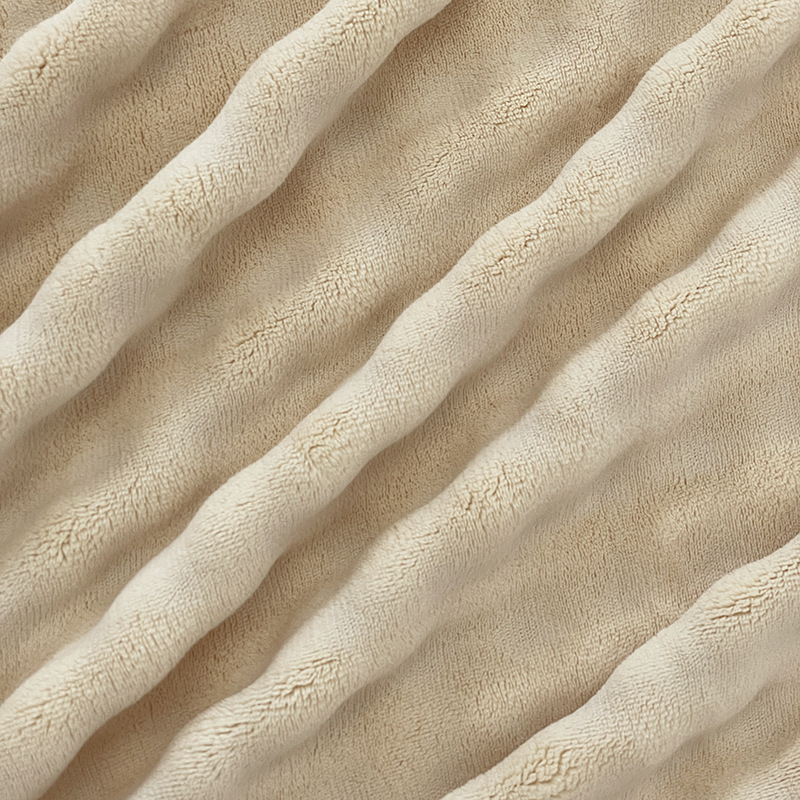 2024 nuevo traje cálido y simple de cuatro piezas de terciopelo de leche Tossena