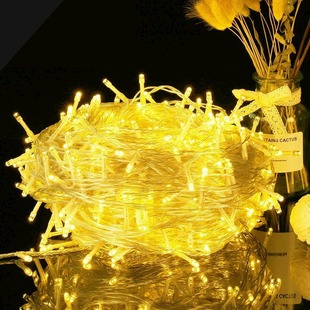 LED stars Christmas lights string outdoor waterproof decorative lights shop shopping mall wedding lights string festive lights string