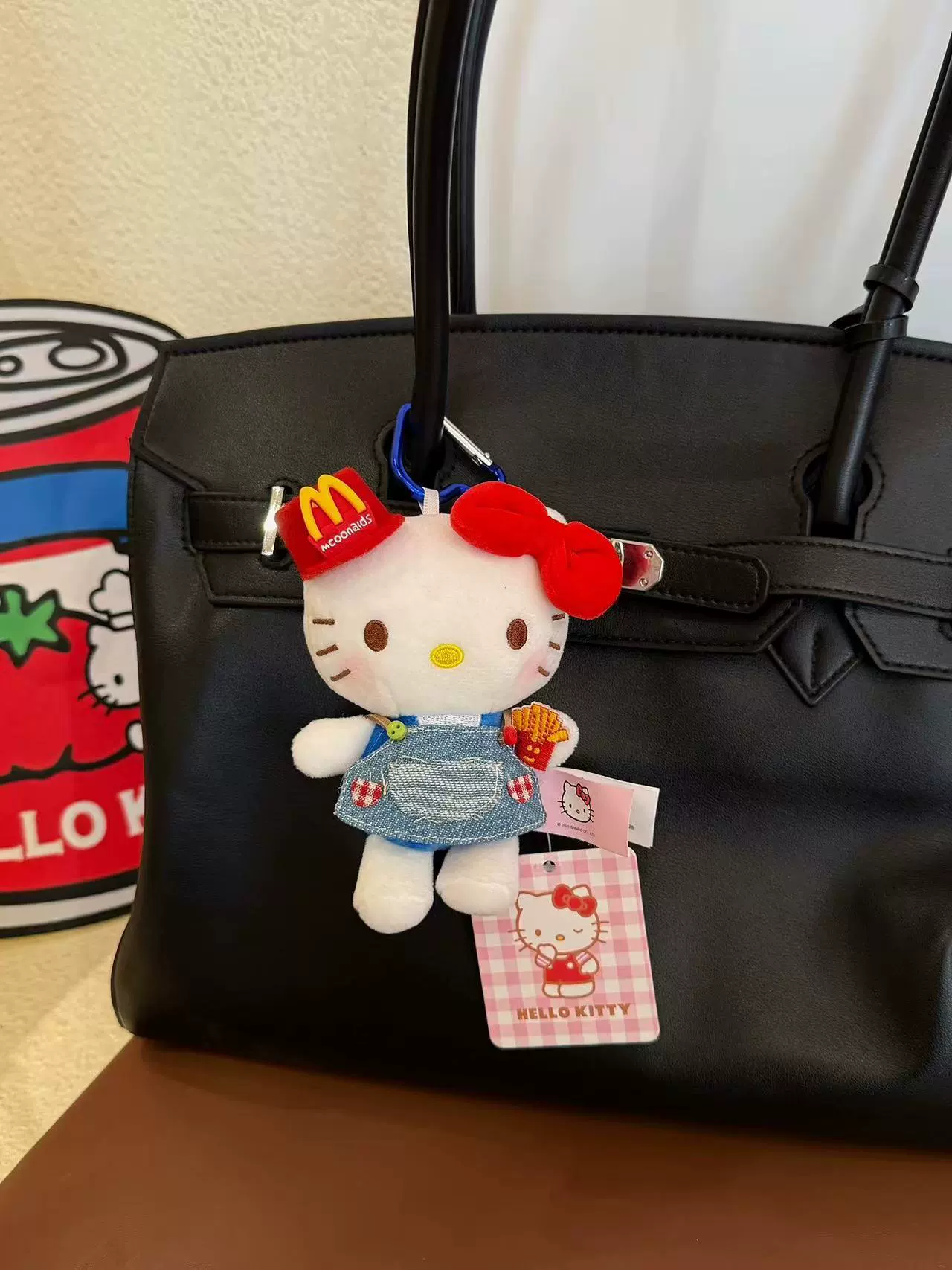 Hello Kitty, Hello Kitty, оригинальный классический рюкзак, мультяшная милая подвеска, плюшевый брелок, кукла