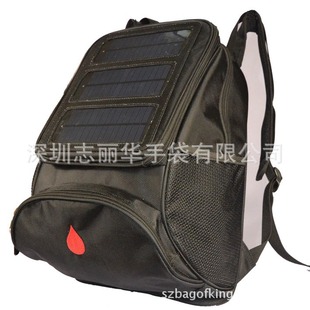 Production and Processing Solar Charging Bag Solar Charging Mobile Phone Charging Backpack Factory
