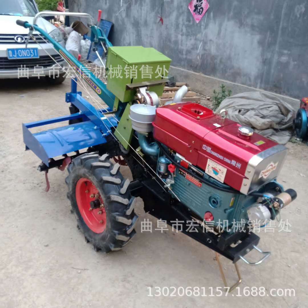小型农用手扶拖拉机 大棚旋耕开沟机  播种机操作简单