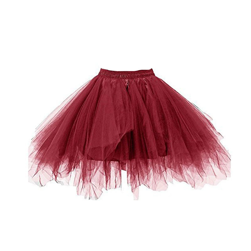 European and American candy color multi -color skirt supports half -body puff lining skirt photo studio wedding photography diamond -shaped color skirt