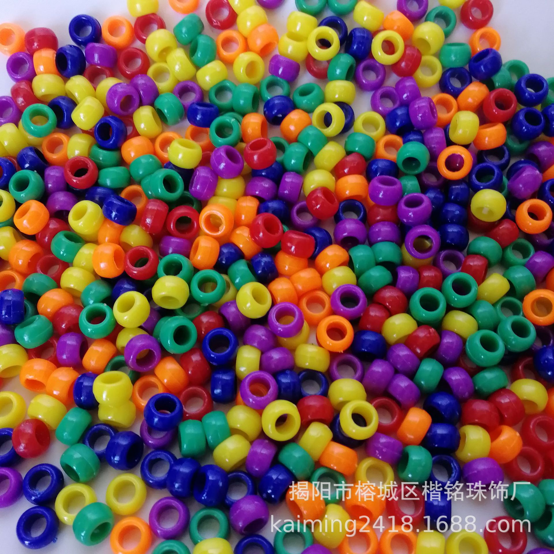 6*9mm����ѷ���� �����������Ͱ�� �ɹ�ŷ�� Pony Beads