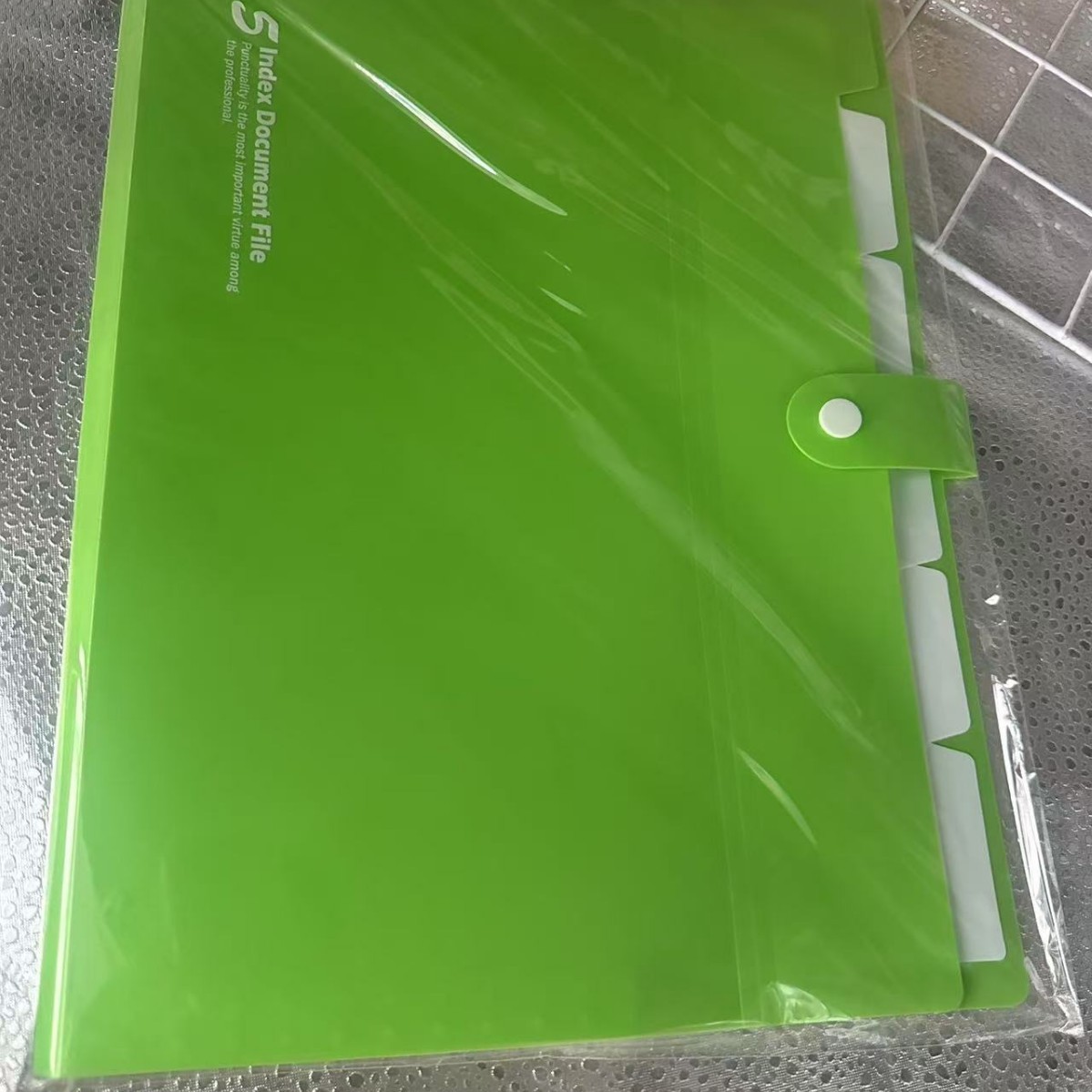Bolsa de órgano de plástico A4 bolsa de órgano de múltiples capas Carpeta de inserción de negocios bolsa de archivo de múltiples funciones bolsa de archivo PP en stock
