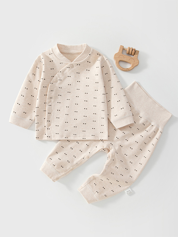 Infant autumn clothing set, separate autumn pants, Class A base layer, for one-year-old newborn boys and girls, pure cotton autumn wear