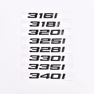 Car logo, 320i, 325i, 328i, 330i, 335i
