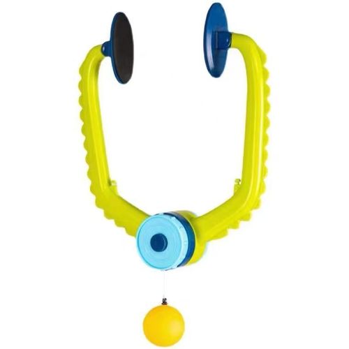 Hanging Ping Pong Training Device for Children, Door Frame Indoor Doughnut Floating Vision Training Ball Self-Practice Machine