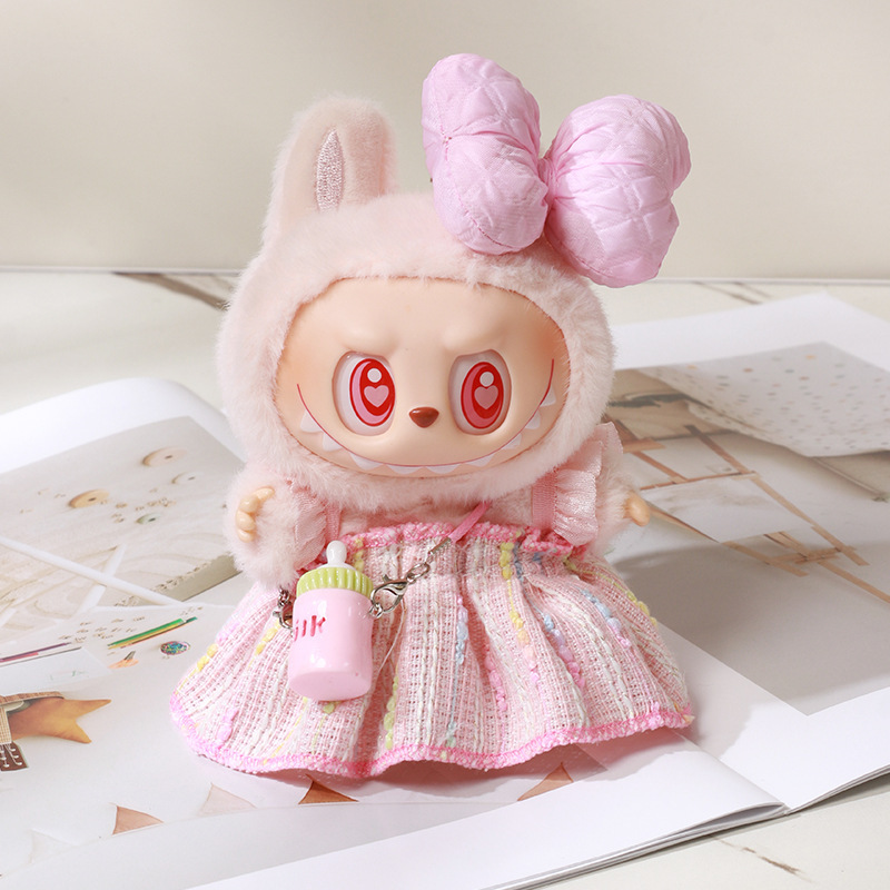 ラブブベビー服ドレス新製品はラブブ人形周辺機器を着用できますかわいい着替えぬいぐるみ服卸売|undefined