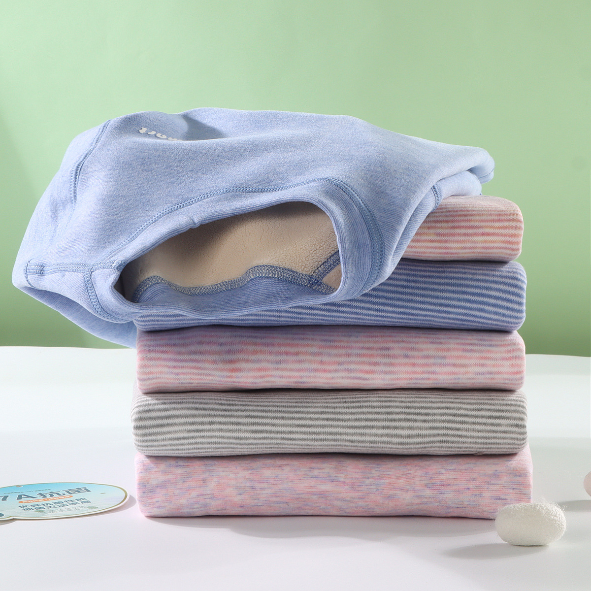 Pijamas de terciopelo de otoño e invierno para niños, traje cálido de terciopelo Oli colorido deshuesado para bebés, ropa de otoño gruesa para niños de mediana edad, pantalones largos