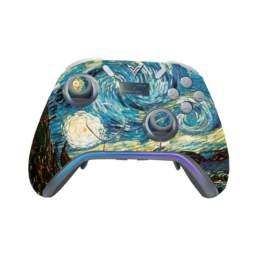 Наклейка на контроллер Octopus 4, наклейка для Force Feedback Elite Controller Apex4, совместимая с flydigi C