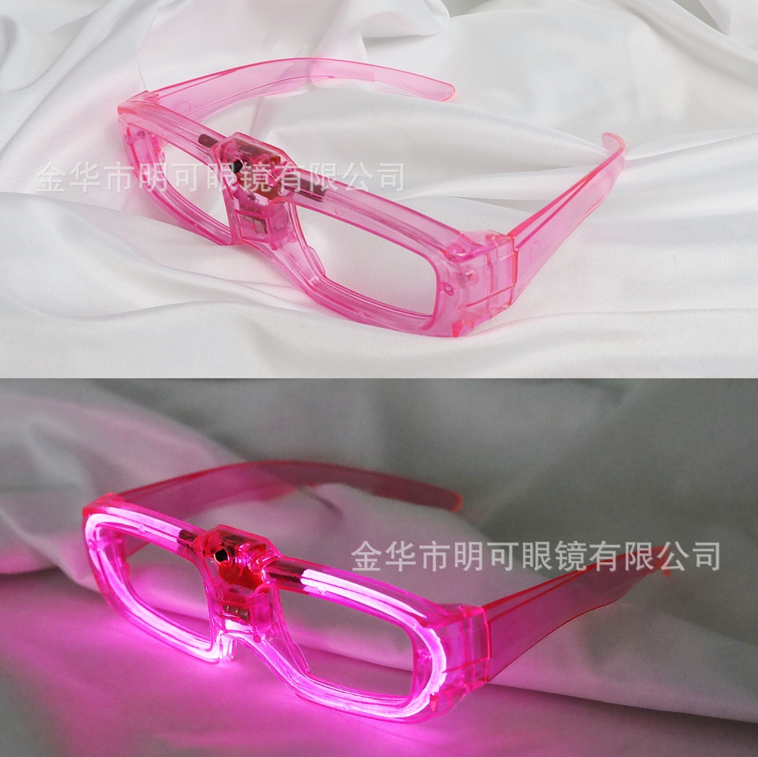 Lentes de Fiesta Navideña con Luz en Forma de Árbol de ABS Decorativos image 21