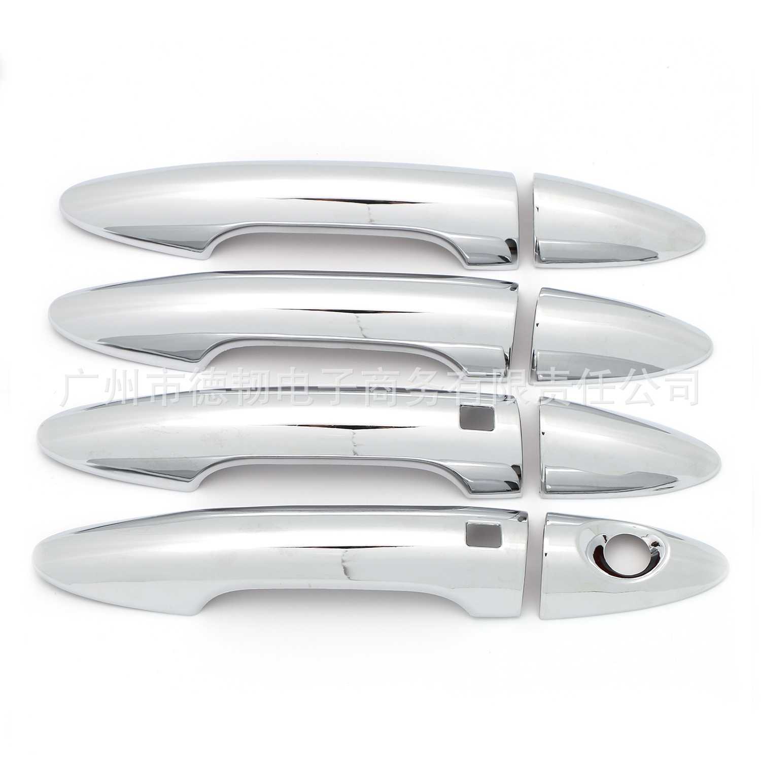 Applicable to 11-15 Kia Kia K2 RIO 3 Sedan Chrome Handle Cover Outer Handle Door Handle Sticker