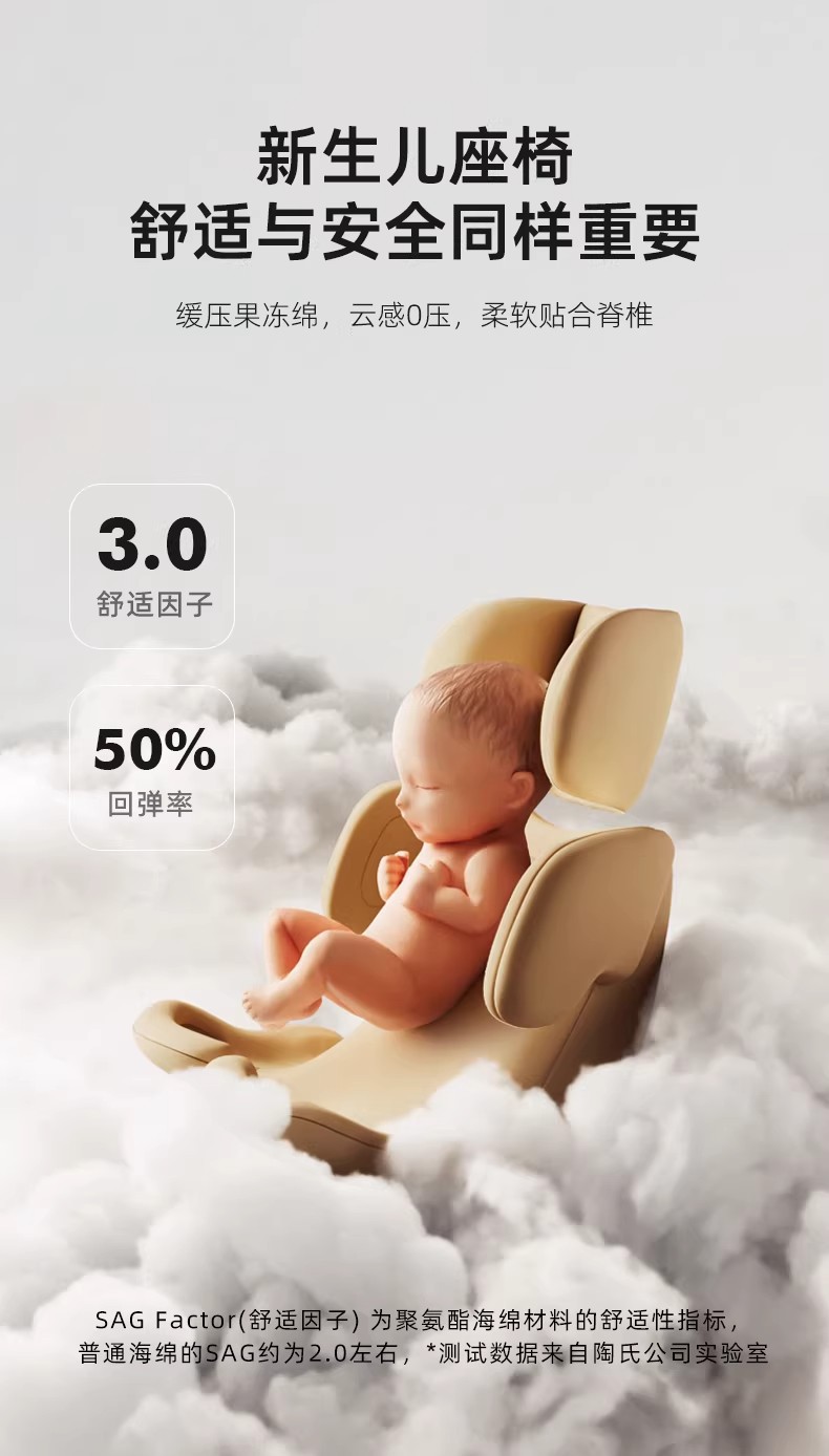 BeBeBus baby safety seat newborn astronomical universal 0-6 years old baby car safety seat