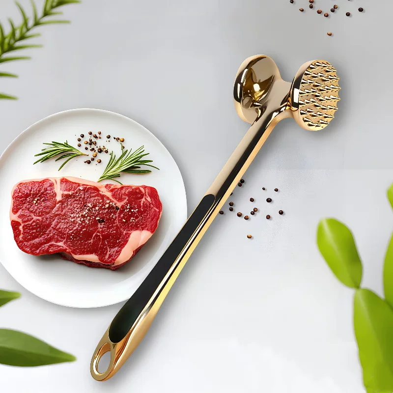 Кухонный молоток для отбивания мяса, стейк из говядины, стейк из говядины, сплавной тяг, нежное мясо, двусторонний молот для отбивания мяса дома