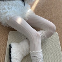 秋冬款女麻花麦穗连袜裤miu系芭蕾风纯欲打底裤不掉档学院风裤袜