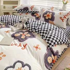 四件套;纤维被;床罩床笠