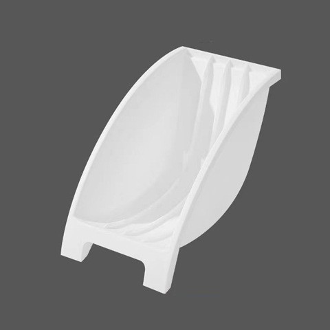 Plato de almacenamiento en rack de cocina de plástico caja de vajilla Placa de almacenamiento en rack Nuevo Gabinete plato en rack