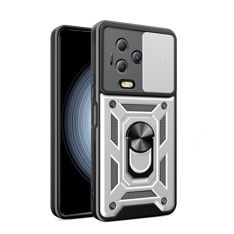 Suitable for Tecno Spark 10 4G mobile phone case Camon19 Pova 4 magnetic suction bracket push window shell Suitable for Tecno Spark 10 4G mobile phone case Camon19 Pova 4 magnetic suction bracket push window shell