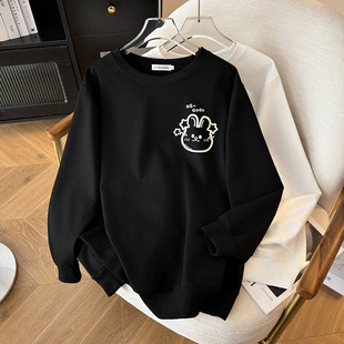 200/350 plus size extra large size plus size loose Autumn Sweater chest circumference/150/160-6819