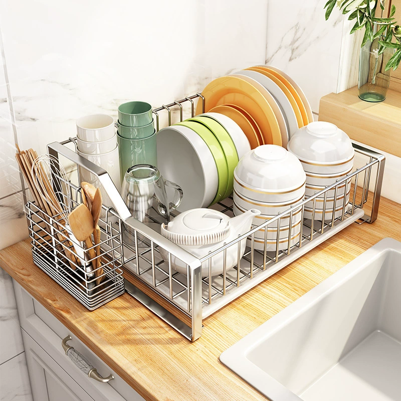 Universal drying rack stainless steel for home use, storage system