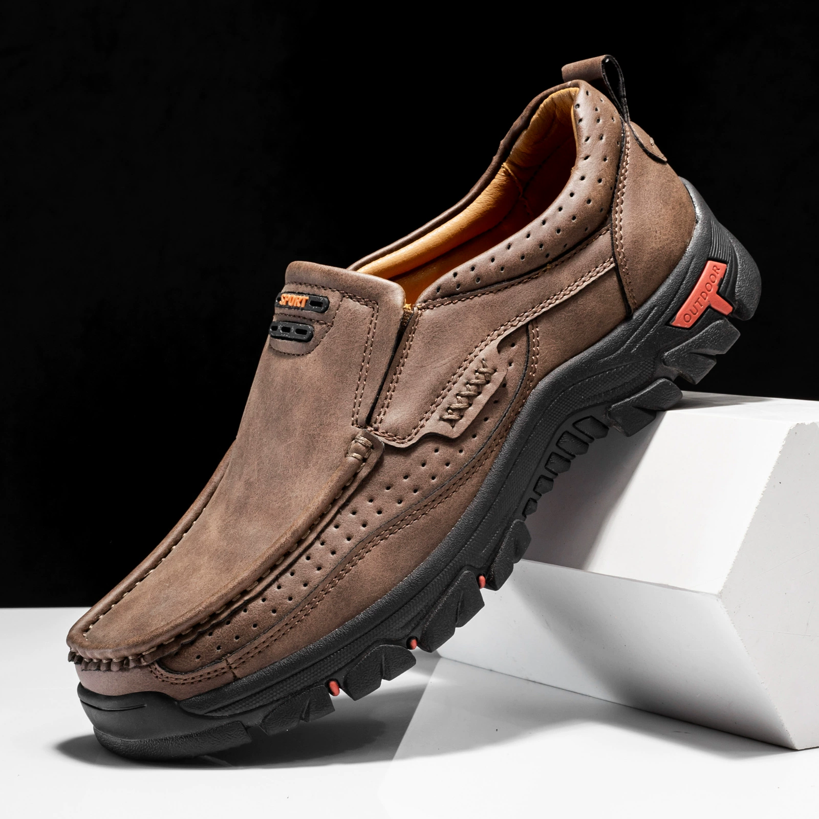 Non-slip breathable loafers, 5 month, plus size