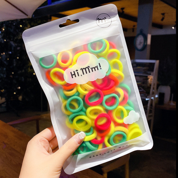 Children's small hair rope