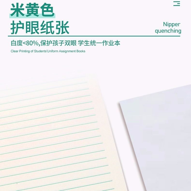 16K両面練習帳 大判 小中学生向け 厚紙 中国語用紙 ハンドブック 数学 英語 白紙 練習帳|undefined