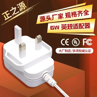 9V500MA英规电源适配器脱毛仪LED灯化妆镜厂充电器带电源直流专用