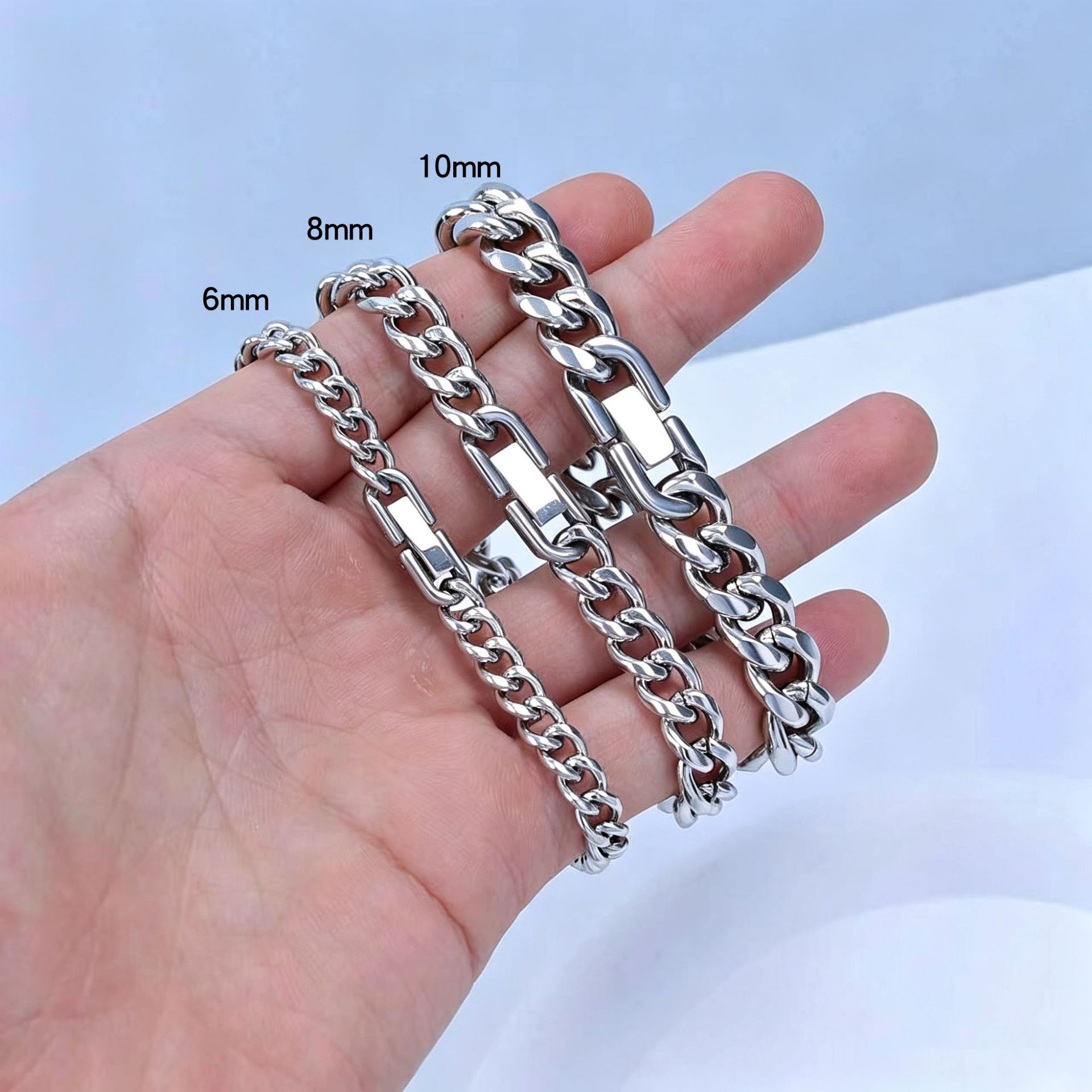 Steel color width 6mm* length 17cm* weight 10g