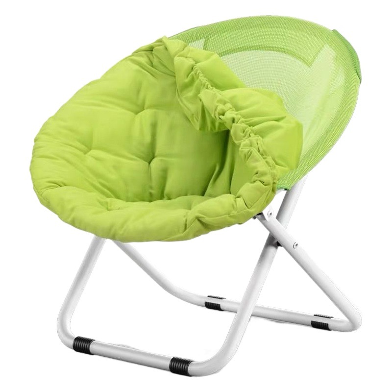 Cross-Border Wholesale Adult Moon Chair Indoor Sun Chair Lazy Chair Folding Chair Leisure Radar Chair Sofa Chair Manufacturer