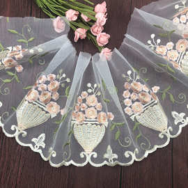 现货供应蕾丝水溶花边  diy车载芭比娃娃服装辅料服装19cmlace