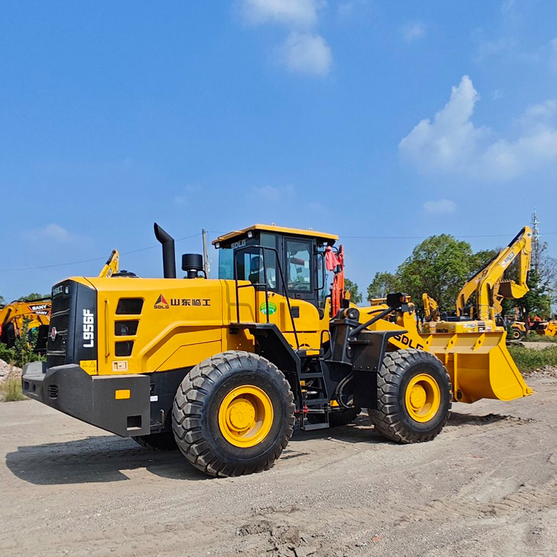 Venta de segunda mano cargadora ProG 956F 958F 956L cargadora de 5 toneladas carretilla elevadora cargadora de ruedas