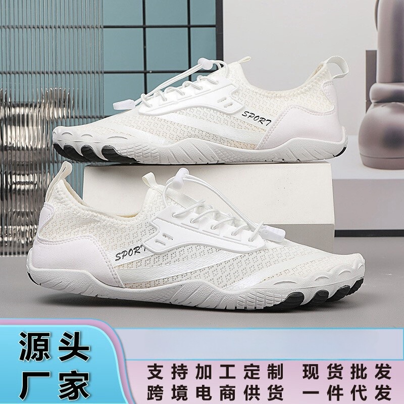 Hot New Cross-border Beach Swimming Shoes Outdoor Five-finger Shoes Couple Wading Shoes Yoga Fitness Quick-drying River Tracing Shoes