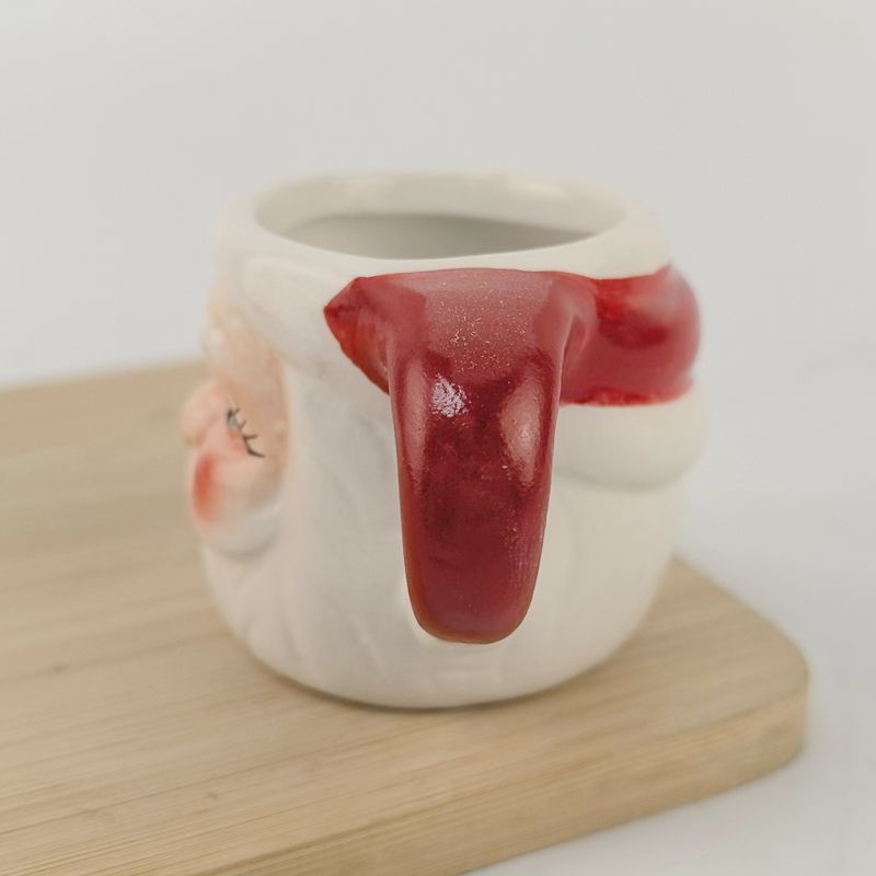 Navidad Santa taza de cerámica mini encantadora taza de regalo de vacaciones taza de café americana personalidad europea