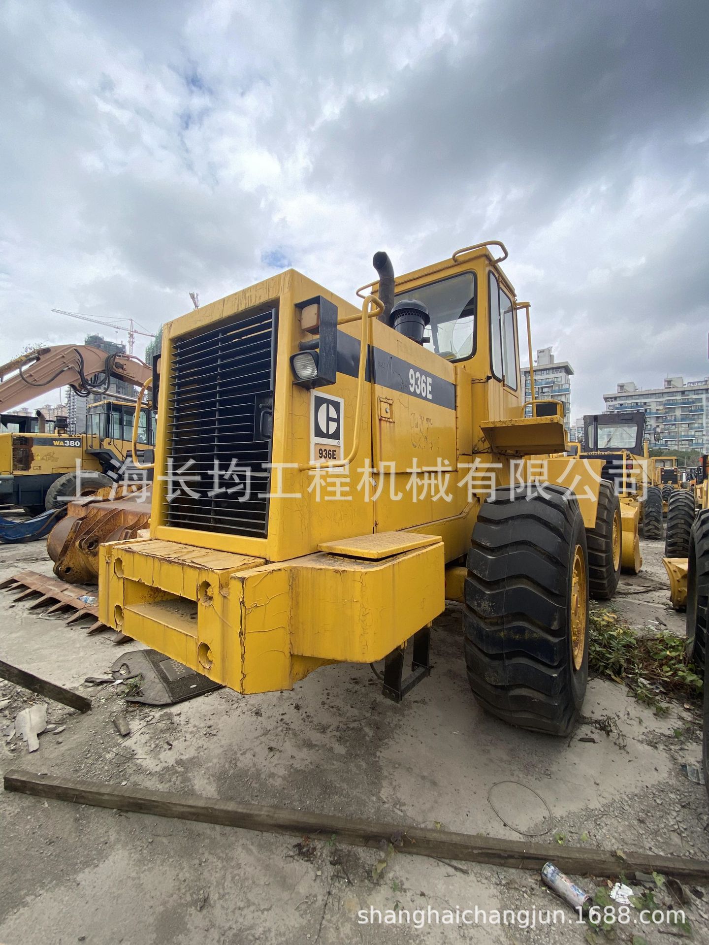 卡特装载机936E小型滑移式机轮胎式工程车专业出口