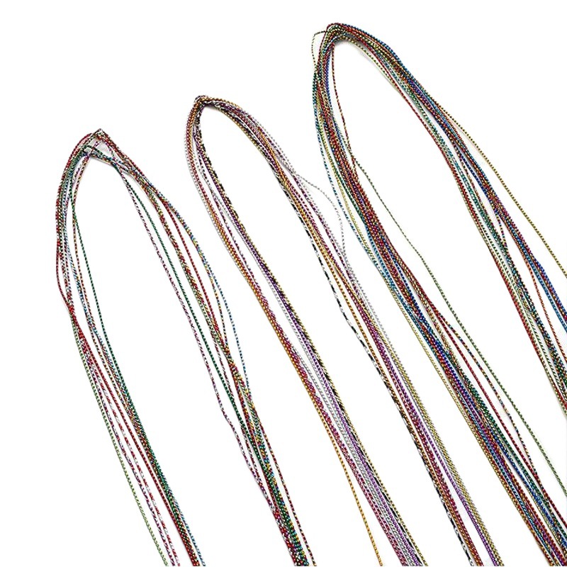 [Aiqi] elegante estilo de color cuerda trenzada pelo artefacto colorido trenza cuerda de pelo trenza cuerda de color tocado Internet celebridad h381