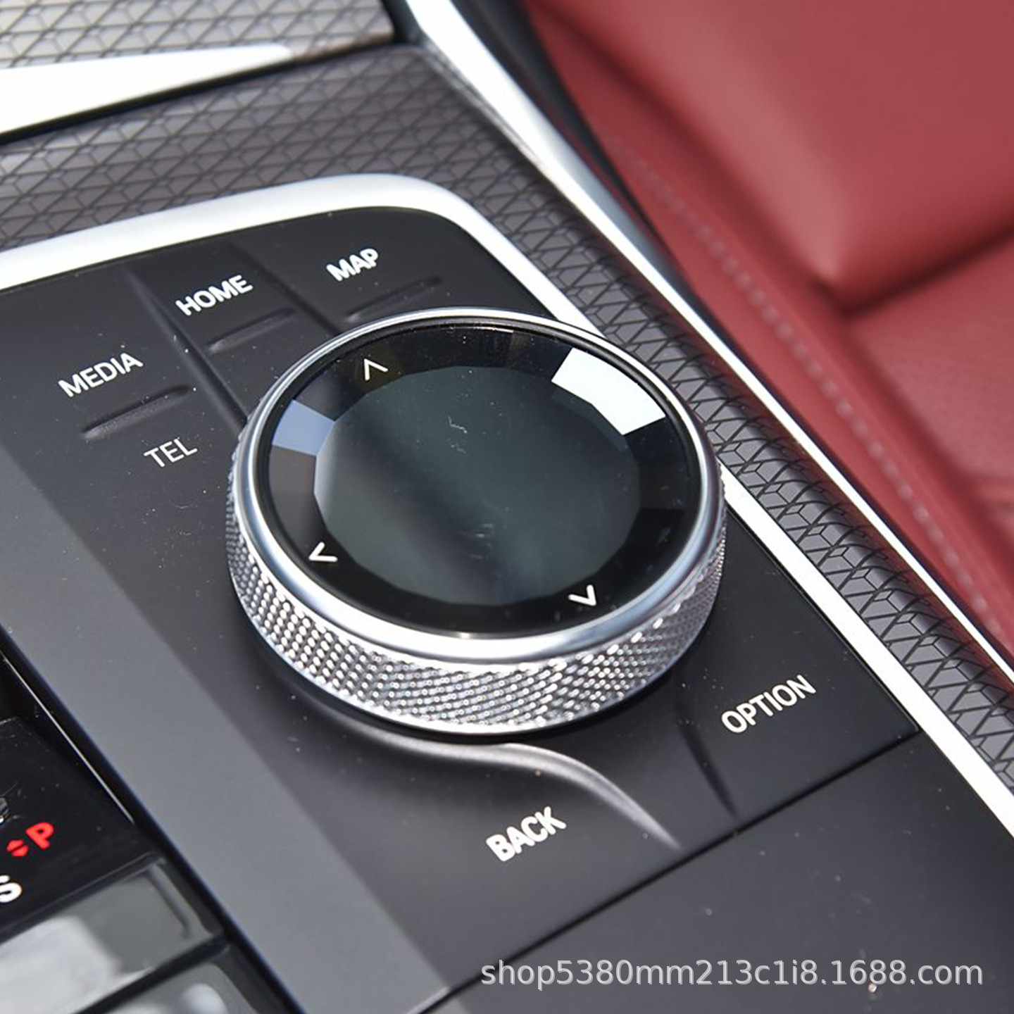 Adecuado para BMW Serie 3 Serie 4 i3i4ix3 con manija de cambio de cristal Orquídea se refiere a la perilla de cambio