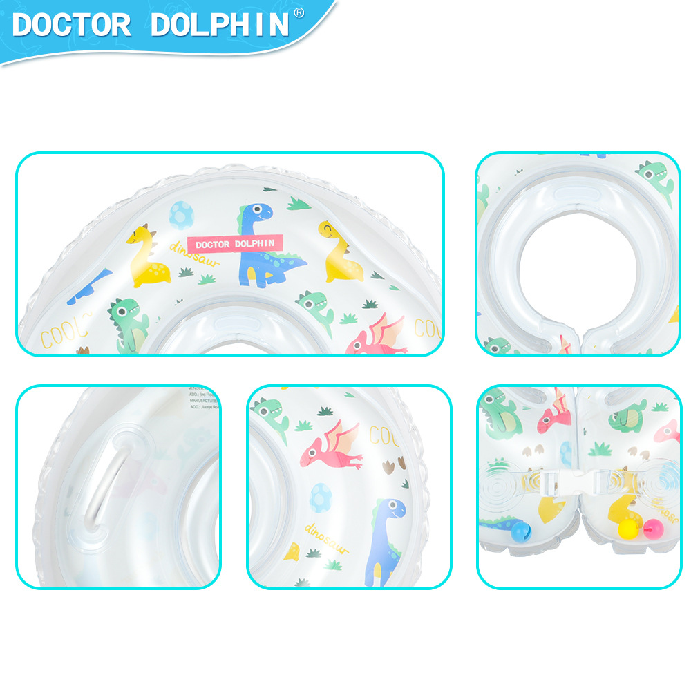 Doctor Dolphin | Bebé cuello inflable bebé natación productos auxiliares madre y niño Museo collar recién nacido