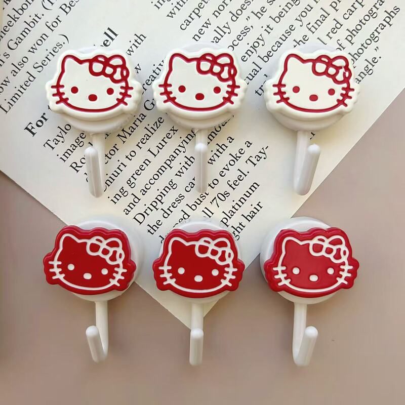 High-Appearance Value Kitty Hook, No-Drill, Strong Load-Bearing, Adhesive, Traceless Bathroom Hook, Key Hook, New Year High-Appearance Value Kitty Hook, No-Drill, Strong Load-Bearing, Adhesive, Traceless Bathroom Hook, Key Hook, New Year