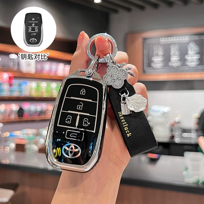 Car key bag, Key Cover Grevia Sienna Alpha - type-c-business-black-single-shell-lucky-french-rope