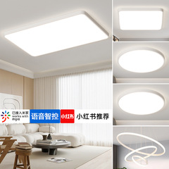Lighting full house package combination full spectrum eye protection ceiling lamp three rooms and two halls ultra-thin living room lamp Xiaomi smart lamp