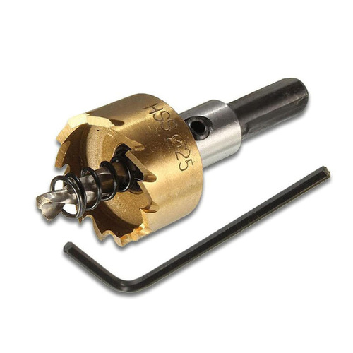 5pc Metal Stainless Steel Hole Punch, Alloy Steel Hole Punch, Metal Expanding Drill, Steel Plate Round Opening Tool