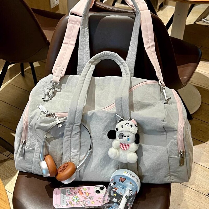 2026 New Large-Capacity Sports Yoga Bag with Separate Wet and Dry Compartments, Fitness Bag, Travel Storage Tote, Single Shoulder Crossbody Bag