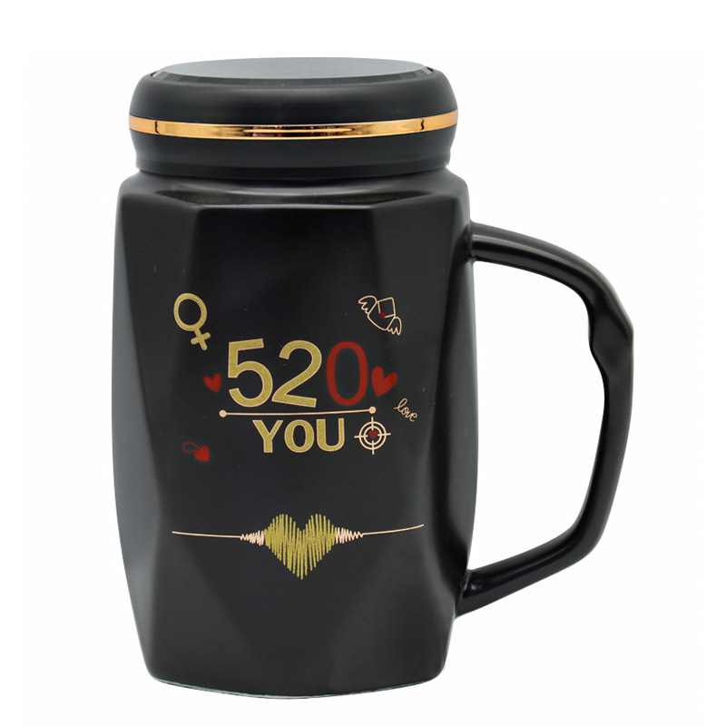 情人节520/1314数字情侣杯