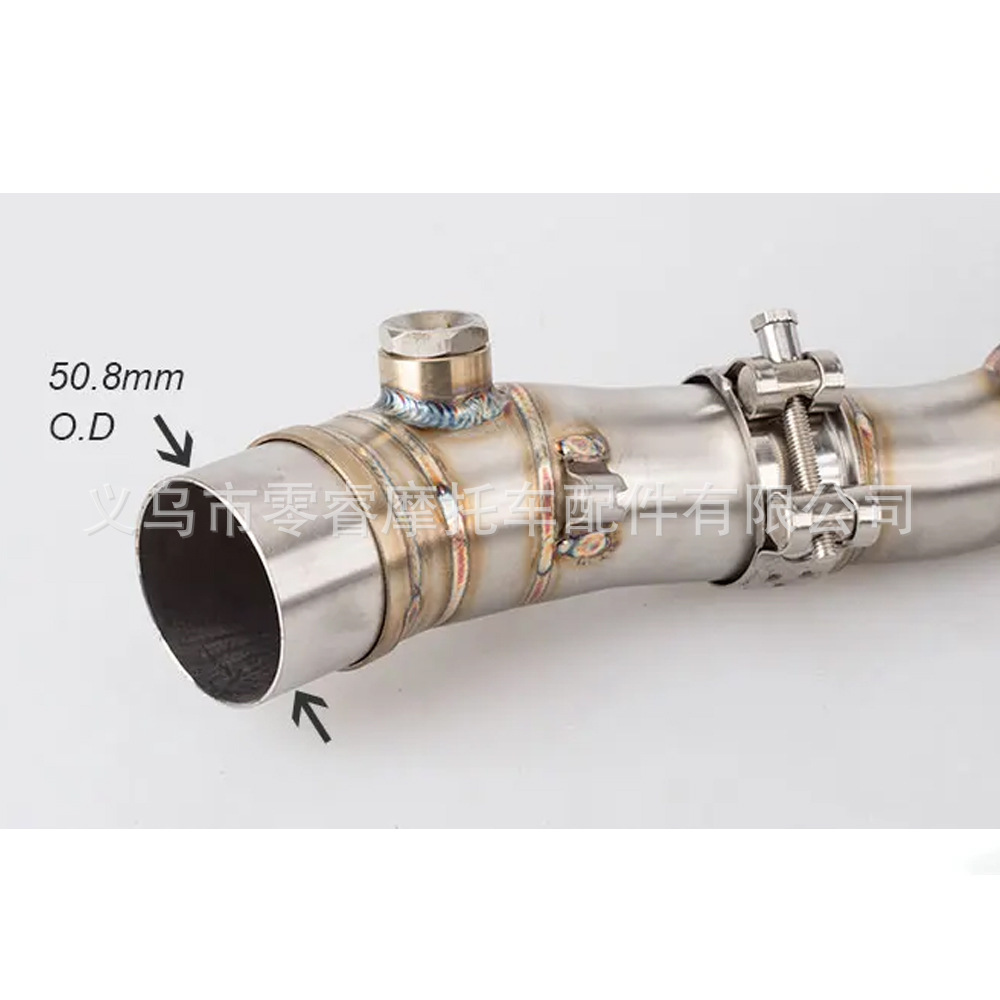 Motorcycle Modified Exhaust Suitable for Kawasaki Er6N Er6F 12-16 Ninja 650R Z650 17-21