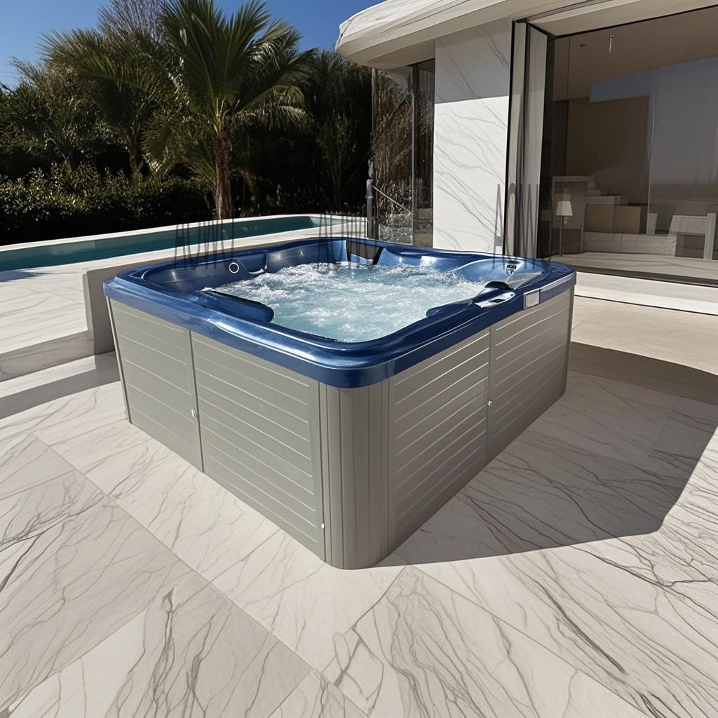 bañera de hidromasaje al aire libre gran piscina para 6 bañera de spa bañera de hidromasaje al aire libre piscina acrílica bañera