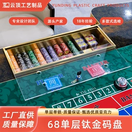 其他室内休闲;骰子、筹码;筹码箱