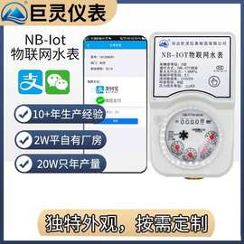 NB-Iot物联网水表智能无线远传水表远程抄表阀控低功耗手机缴费
